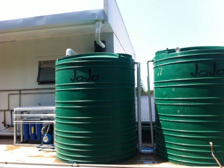 15000l Deluxe rainwater harvesting installation