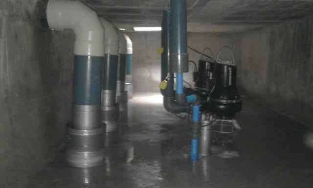 Cleanwater sump