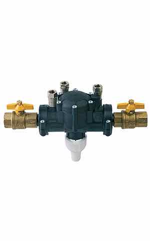 Backflow preventer valve