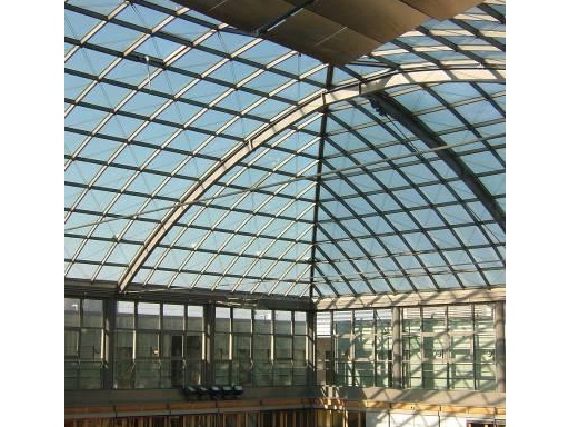 Commercial building using rainwater harvesting