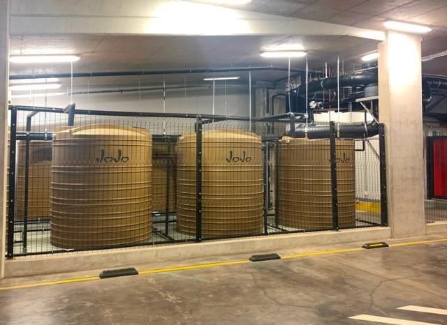 Rainwater Harvesting system at Hospital in Gauteng