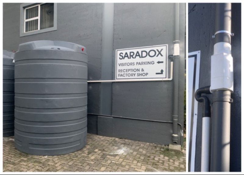 Saradox rainwater harvesting systtem 