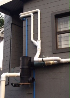 WISY WFF150 rainwater filter installed in Ballito